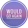 Would Go Again Logo